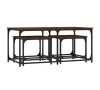 Nesting Coffee Tables Nesting Table End Table 3 pcs Engineered Wood vidaXL