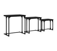 Nesting Coffee Tables Nestinge Table End Table 3 pcs Engineered Wood vidaXL