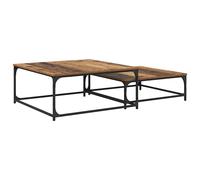 Nesting Coffee Tables Telephone Table End Table 2 pcs Engineered Wood vidaXL