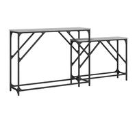 Nesting Console Tables Nestinge Table Side Table 2 pcs Engineered Wood vidaXL