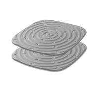Nesting Liner Nest Box Chicken Mat 2 Pcs/4 Pcs Chicken Cooping Mat Washable Nesting Pads Durable Healthy Coops Bedding For Laying Eggs Prevents Cracked Egg(Grey,4pcs)