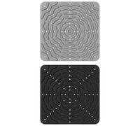 Nesting Mats for Laying Hens - 4 Piece Washable Silicone Poultry Mats | Reusable Non-Slip Litter Tray for Chickens, Breeders, Ducks and Nesting Areas