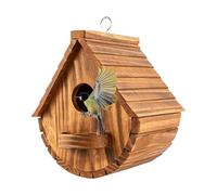 Nesting Sanctuary - Wooden Nature Decor, Haven Fauna Protection, Exterior Hanging Structure, Wildlife Attractant, Park Installation Unit, for Small Breeding Season, Providing Safe Sheltering Spot
