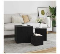 Side Tables Coffee Sofa Hallway Accent Table Engineered Wood3 pcs vidaXL