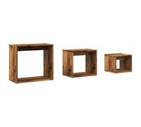 Nesting Tables Living Room Side Table End Table 3 pcs Engineered Wood vidaXL