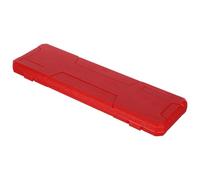 NESTINGHO 0-300Mm Vernier Caliper Storage Box Red Plastic Compact Measuring Tool Organizer for Field and Workshop Applications