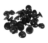 NESTINGHO 100pcs Black Plastic Fish Tank Suction Cups for Aquarium Air Pump Accessories, Lightweight and Steady Stay, for Family Aquarium Fish Tank Bowl Aeration Setup