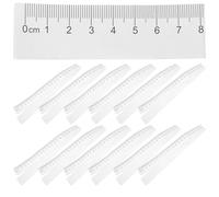 NESTINGHO 100pcs Double Sided Paper Measure Tape Lightweight Writable Surface Head Circumference Measures 50cm Length for Wound Measurement Tool Applications and Home Crafts