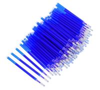 NESTINGHO 100pcs Heat Erasable Fabric Marker Pen Refills with Disappearing Ink and Precise Marking for Sewing and Quilting, Abs Liquid Material for Accurate Labelling on Fabric and Leather