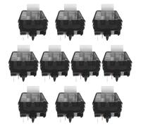 NESTINGHO 10Pcs Box White V2 Mechanical Keyboard Switches Clicky Tactile Key Switches for Gaming and Typing Speed Typing Keyboard Shaft Replacement for Mechanical