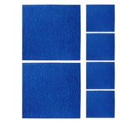 NESTINGHO 10pcs Heat Resistant 3d Printer Tape for Build Plate Protection, High Temp Crepe Paper Sheet with Universal Material Compatibility, Easy Model Removal for Desktop 3d Printing