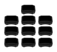 NESTINGHO 10pcs Plastic Reptiles Hidden Caves for Reptile Hideout, White Simulation Caves Providing Hiding Place, Not Easy to Fall Or Overturn, for Home and Office Decoration