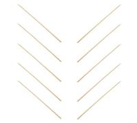 NESTINGHO 10pcs Round Wood Craft Sticks Wooden Rods for Shadow Puppetry Manipulation DIY Wooden Rods for Model Making and Creative Craft Projects