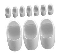 NESTINGHO 10pcs Scale Handmade Dollhouse Toilet Model for Architectural Displays DIY Projects Realistic Public Restroom Fixtures Materials