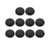 NESTINGHO 10pcs Walker Glide Caps Replacement Tips 1.5 Inch Plastic Non-Slip End Caps for Elderly Mobility Aids with Tool-Free Assembly and Abrasion Resistant Circular Design for Outdoor