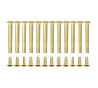 NESTINGHO 12 Sets Folding Fan Shaft Rivet Nails Replacement Kit for Handheld and Paper Folding Fans Stainless Steel Whistle Nail Structure with Quick Replacement Feature Prevents Loose