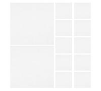 NESTINGHO 1200pcs Lint-free Cleaning Wipes Lens Cleaning Cloth Bulk Portable Non-woven Fabric White 3.93x3.93x0.004in for Camera and Electronic Screen
