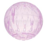 NESTINGHO 12cm Pink Plastic Hamster Running Ball for Exercise and Play, Small Animal Fitness for Dwarf Hamsters, Gerbils, and Chinchillas, Cage Accessory for Active Pets