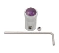NESTINGHO 12mm Silver Tuning Fork with Aluminum Alloy Base for Meditation Enthusiasts and Yoga Holistic Balance Accessory