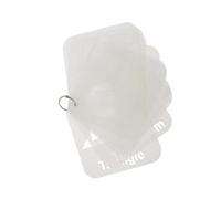 NESTINGHO 12pcs Drawing Stencils Set, 13x13cm Plastic Geometric Painting Templates for Crafts, Educational Art Supplies for Home and School Use