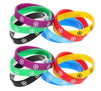 NESTINGHO 16pcs Silicone Wristbands for Adults, Comfortable and Stretchable Bracelets, Stylish Retro Design, for Party and Birthday Events, Skin-friendly and Multiple Ways to Use