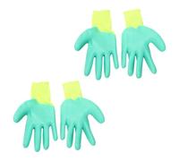 NESTINGHO 2Pairs Pet Training Gloves Anti-bite Protective Hand Gloves Lightweight Skin-friendly for Hamster and Small Pets