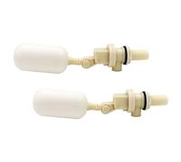 NESTINGHO 2Pcs Automatic Livestock Drinking Float Valves for Water Bowls, Extended Stable Water Level Control Valve Accessories for Sheep, Cattle, Pig Drinking Equipment
