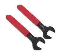NESTINGHO 2pcs CNC Er11a Collet Spanner Wrench Tool Set, High Precision Metal Clamping Nut Wrench for Er11a Tool Holders, Compatible with Spindle Nut, for CNC Milling and Engraving
