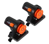 NESTINGHO 2pcs Fishing Line Depth Mechanical Line Counter with Clear Numeric Display Portable Reel Gauge for Sea Lake Fishing and Baitcasting Equipment