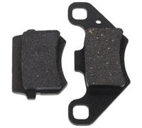 NESTINGHO 2pcs Front and Rear Motorcycle Brake Pads Set Iron Material Disc Caliper Pads for Chinese Atv Quad Bikes with Easy DIY Installation and Enhanced Braking Performance