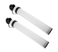 NESTINGHO 2pcs Golf Cart Divot Repair Bottle for Golfers with Wide Mouth and Ergonomic Handle Plastic Sand and Seed Mix Container Mounted on Golf Cart to Prevent Sand Wastage and Minimise