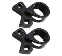 NESTINGHO 2pcs Inner Tie Rod Removal Tool Set 27-42mm with 1/2" Drive, Chromium-Molybdenum Steel Double Square Drive Wrench for Automotive Tie Rod and Steering Rack Repair