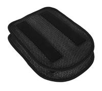 NESTINGHO 2pcs Lightweight Fabric Weight Plates for Tactical Vest Insert, Compact Chest Plates for Fitness Workouts and Rucking, Black Accessory for Running and Strength Training