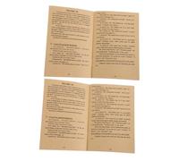 NESTINGHO 2pcs Mahjong Learning Guide Book Comprehensive Manual Expert Tips Clear Printing Complete Tutorial for Beginners and Advanced Players