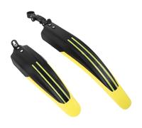 NESTINGHO 2pcs Mountain Bike Mudguard Set Front and Rear Wheel Splash Guards for Two-wheeled Bicycle, Made of Sturdy Pp Material Full Coverage and Extended Rear Guard Design, for Offroad