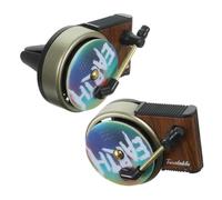 NESTINGHO 2pcs Retro Mini Record Player Car Air Freshener Vent Clip Vinyl Aromatherapy Diffuser Cool Car Accessories for Interior Decoration