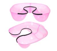 NESTINGHO 2pcs Salon Hairdressing Neck Tray Hair Washing Neck Tray, Abs Pink, Lightweight, Easy to Use, for DIY Hairdressing and Hair Washing, Barber and Hairdresser