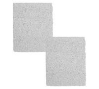 NESTINGHO 2Pcs Small Animal Nail Filing Pads Lava Stone Claw Grinding Boards for Rabbits Guinea Pigs Hedgehogs Ferrets Chinchillas - Pet Enrichment Chew and Cage Accessories