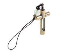 NESTINGHO 2pcs Vintage Cross Hourglass Ashes Pendant Cremation Jewelry with Openable Metal and Glass Design, Dual Purpose Mini Wishing Bottles for Human Ashes Memorial and Funerals