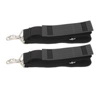 NESTINGHO 2pcs Violin Case Straps with Metal Buckles Thickened Shoulder Carrying Straps 110cm for Violin and Viola Instrument Bags for Travel and Performance