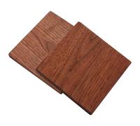 NESTINGHO 2pcs Walnut Wood Blocks Thickened Unfinished Hardwood Planks for DIY Wood Crafts and Whittling Projects Stable Carving Boards for Beginners and Home Decor