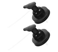 NESTINGHO 2pcs Wide Mouth Foaming Soap Dispenser Lids Replacement for Mason Jar Bottles, Stainless Steel and Plastic Material, No Leak Design, Suitable for Shampoo and Lotion in Kitchen Sink