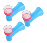 NESTINGHO 3 Sets Tympanic Sound Model DIY Science Kit for Plastic Ear Membrane Educational Tool Demonstrating Sound Wave Vibration Principles Early Learning Prop for Classroom and Home Use