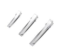 NESTINGHO 30pcs DIY Stainless Steel Hair Clips with Single Prong Alligator Design, for Bow Making and Craft Hairpin Accessories, for Family and Use
