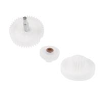 NESTINGHO 3pcs Plastic Meat Grinder Gears Set (44 Teeth + 78 Teeth + 54 Teeth) for Household Mincer Repair - Accessories for Sausage Stuffer Machine