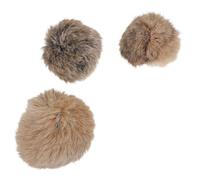 NESTINGHO 3pcs Soft Plush Catnip Balls Cat for Indoor Use, Interactive Stress Relief for Kittens, Washable and Bright Engaging Pom Pom Balls for Bonding and Playtime