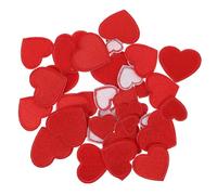 NESTINGHO 40pcs Valentine's Day Heart Patches Iron Heart Shape Embroidery Patches Sew Craft Appliques for Jeans Pants Dress Hat Socks Embroidered Applique Sew