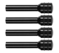 NESTINGHO 4pcs Aluminum Lock Knobs Interior Door Lock Pin for Trucks Sedans Enhanced Safety System High-Efficiency Mechanism Driving Installation and Replacement Vehicle Owners Passengers