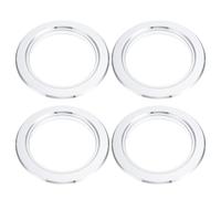 NESTINGHO 4pcs Budgie Nesting Box Anti-bite Rings Bird Incubator Box Supplies Aluminum Protective Ring Parrot Nest Accessory Convenient for Birds Breeding