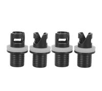 NESTINGHO 4pcs Inflatable Marine Valve Adapter for Kayak and Raft, Plastic Pump Connector with Reliable Leak Prevention and Corrosion Resistant Features, for Paddleboarding and Boating